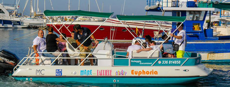 L'imbarcazione Euphoria